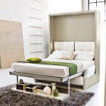 chambre élégante avec lit intégré