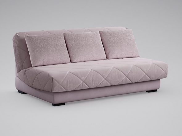 canapé lit violet clair