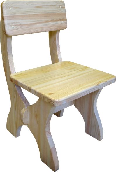 Chaise photo en bois pour enfants