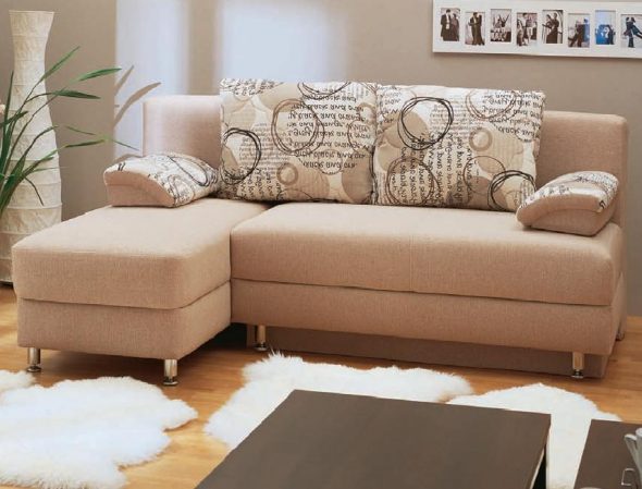 Canapé d'angle pour petit appartement
