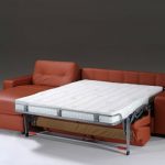 canapé-lit avec matelas orthopédique