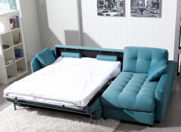 canapé-lit avec matelas