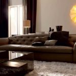 design moderno divano marrone