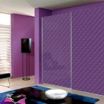 armoire verre violet