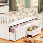 lits simples avec tiroirs pour enfants