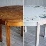 restaurer l'ancienne table