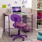 chaise d'école violet