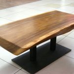 table en bois de coupe