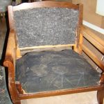 Restauration d'une vieille chaise