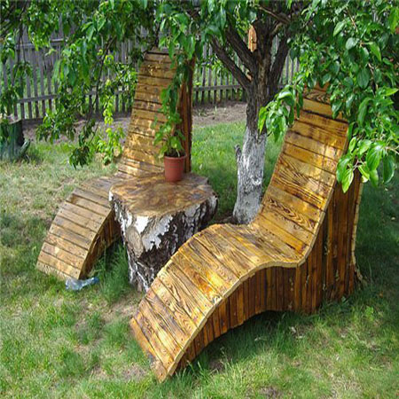 mobilier de jardin en bois