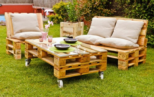 faites vos propres meubles de jardin