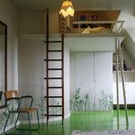 Idée d'intérieur pour une pièce dans le style d'un loft