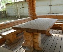 Erős és megbízható fából készült asztal