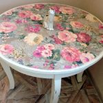 Table à fleurs ronde faites-le vous-même