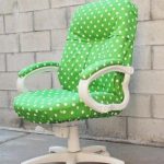 Chaise de bureau en vert
