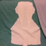 Couverture tricotée réversible pour bébé ou bébé