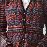 Pull tricoté avec une ceinture en caoutchouc