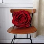 Coussin Rose pour chaise