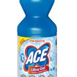 Bottiglia blu con candeggina ACE