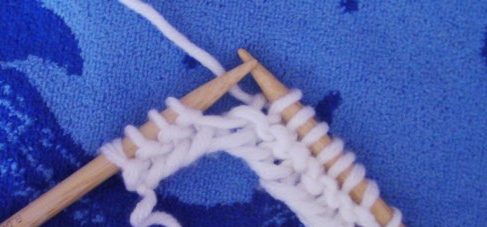 Tricoter 8 boucles