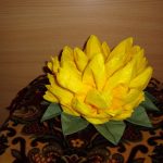 fleur de lotus de conception photo serviettes
