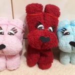 jouets de serviette de chien