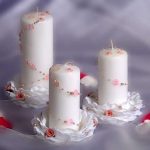 idées de conception de bougies de mariage