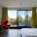 rideaux de chambre avec balcon idées de photo