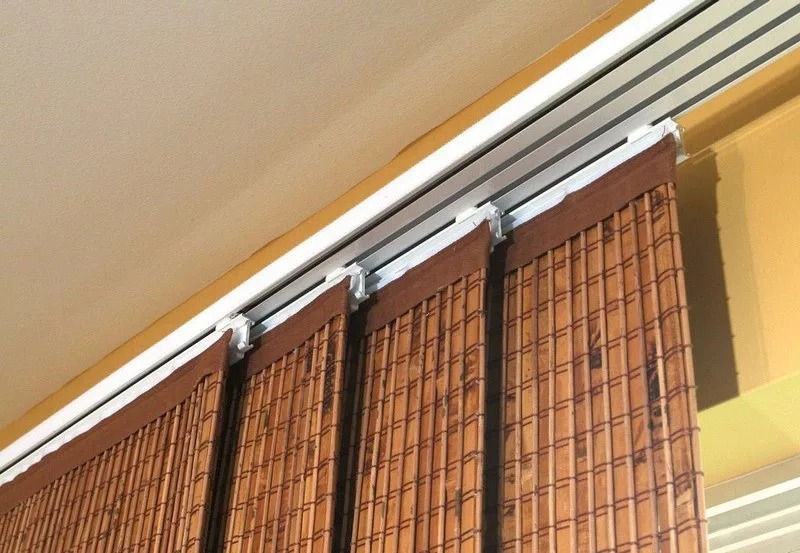 tringle à rideau pour rideaux japonais