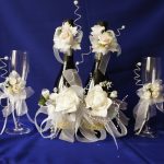 décoration de bouteilles de champagne pour un mariage photo idées