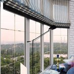 rideaux pour la conception de fenêtres panoramiques
