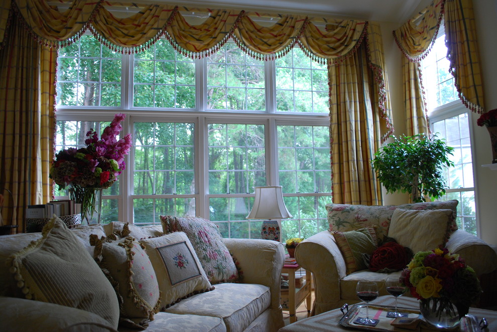 rideaux pour les fenêtres panoramiques photo decor