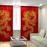 Poids de rideau de style chinois