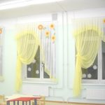 rideaux pour la décoration de la maternelle