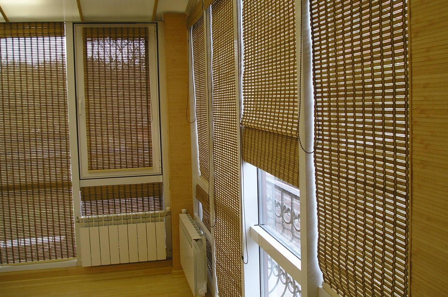 rideaux de bambou idées de décoration