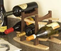 idées de design de porte-bouteilles de vin