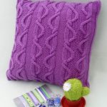idées de conception d'oreiller tricoté